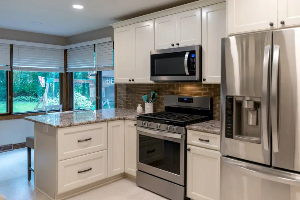 Photo of new kitchen remodel